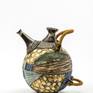 This pitcher is one of the best work in its branch and unique example of contemporary ceramic art