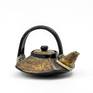 This teapot is one of the best  work in its branch and unique example  opf contemporary ceramic art