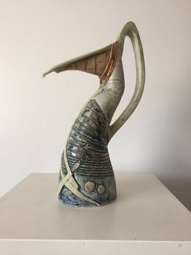 sculptural pitcher by Otar Sharabidze thumb