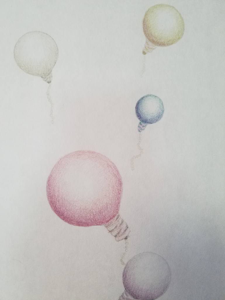 Original Illustration Abstract Drawing by Susan Gromatsky