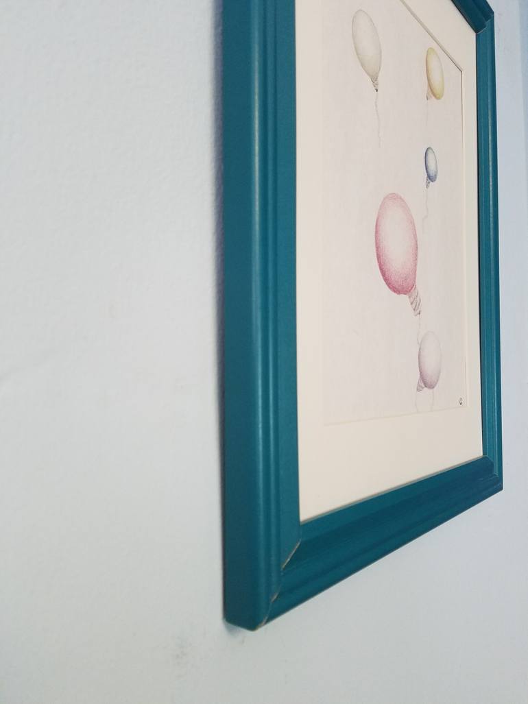 Original Illustration Abstract Drawing by Susan Gromatsky