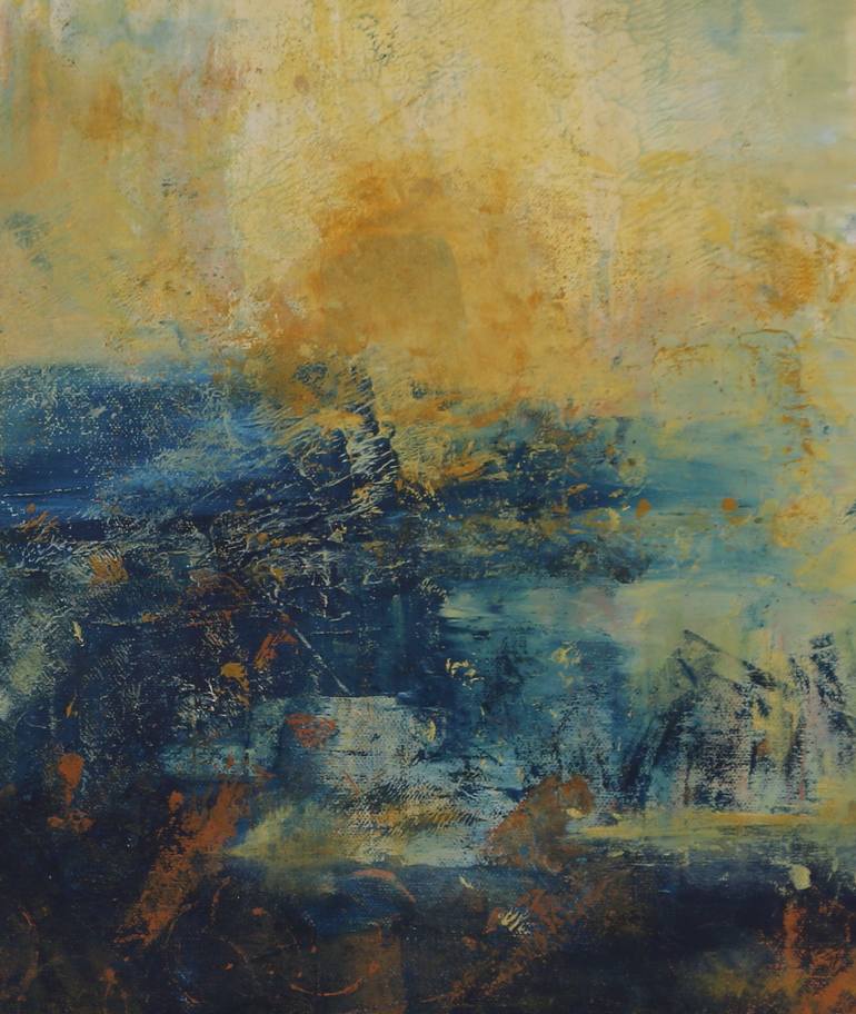 Original Modernism Abstract Painting by Christiane Schulze