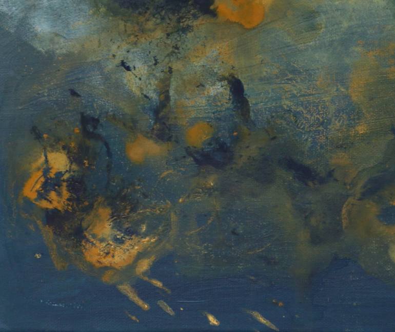 Original Abstract Expressionism Abstract Painting by Christiane Schulze