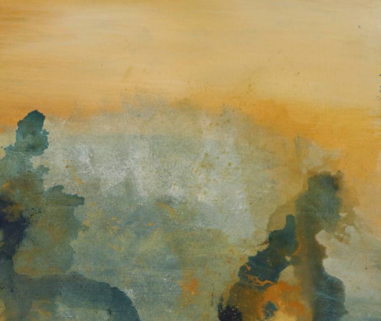 Original Abstract Expressionism Abstract Painting by Christiane Schulze