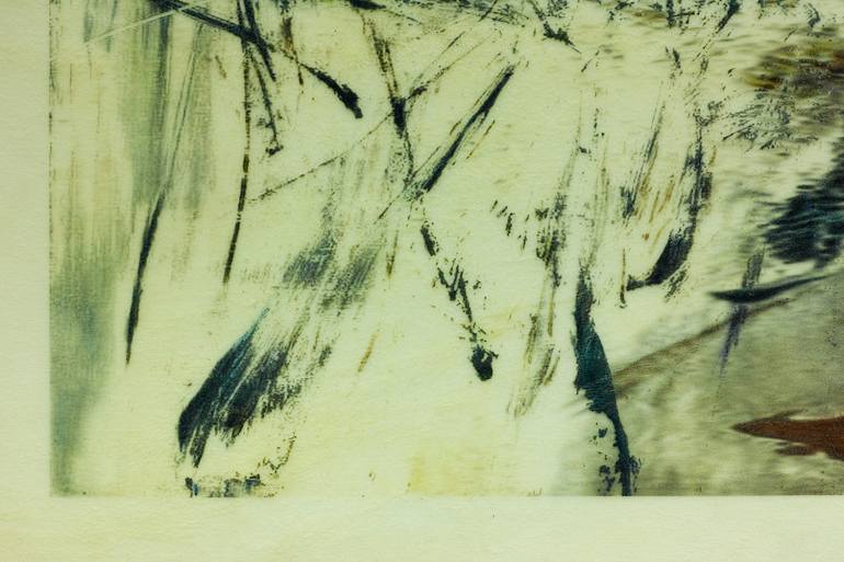 Original Abstract Expressionism Abstract Painting by Maxence Ma