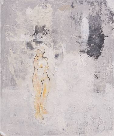 Print of Abstract Expressionism Nude Paintings by Cas van der Pas