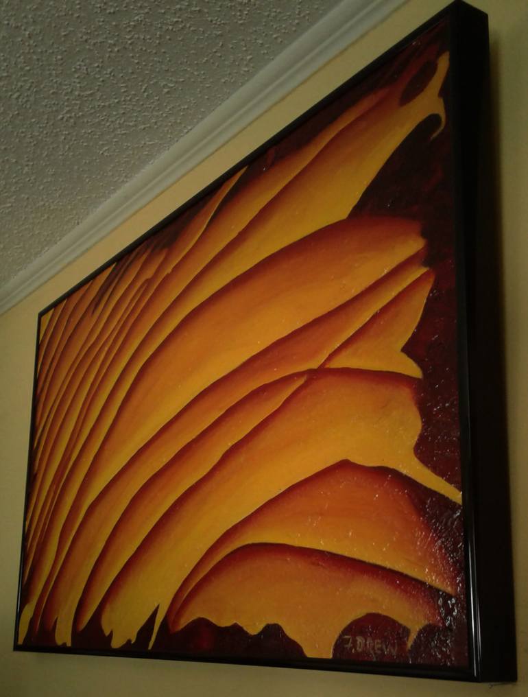 Original Abstract Painting by Frances R Drew