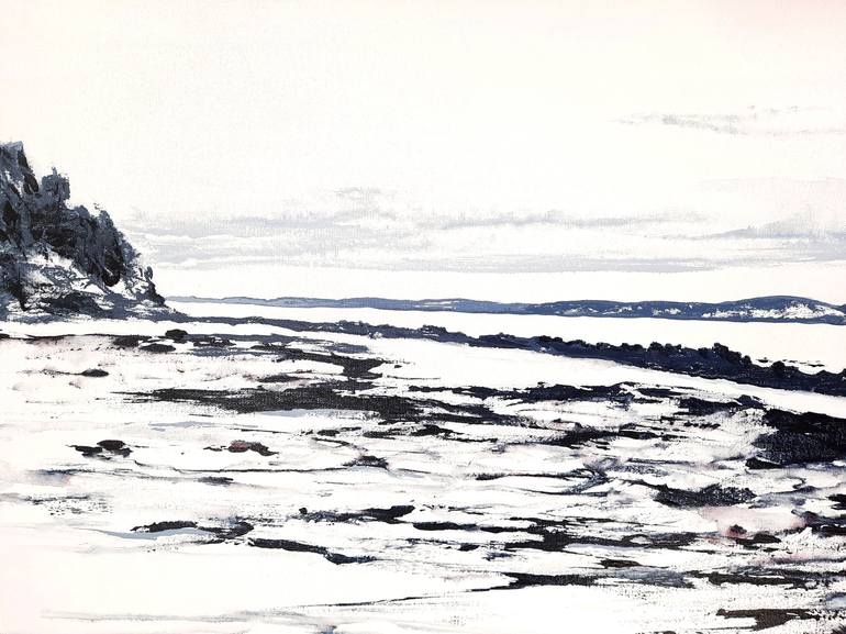 Original Beach Painting by Jules Morissette