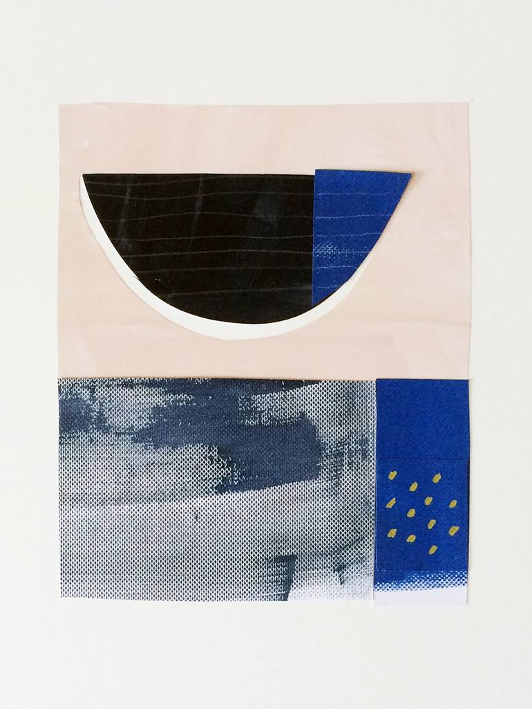 Original Abstract Collage by Francesca Iannaccone