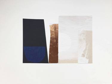 Original Modern Abstract Collage by Francesca Iannaccone