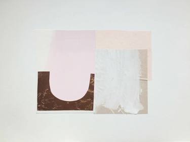 Original Modern Abstract Collage by Francesca Iannaccone