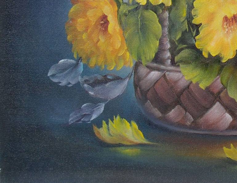 Original Impressionism Still Life Painting by Sead Pozegic