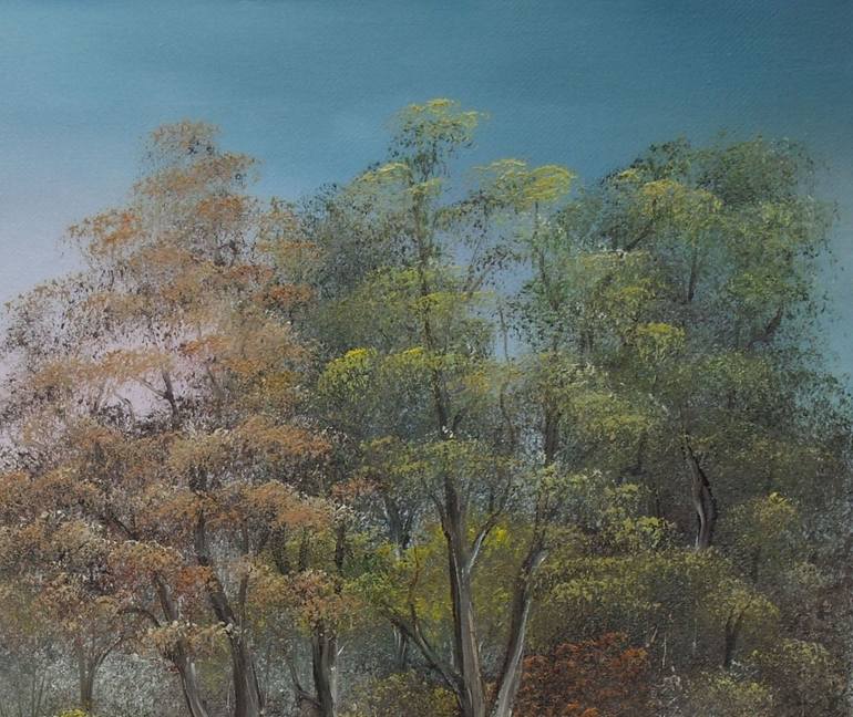 Original Impressionism Landscape Painting by Sead Pozegic