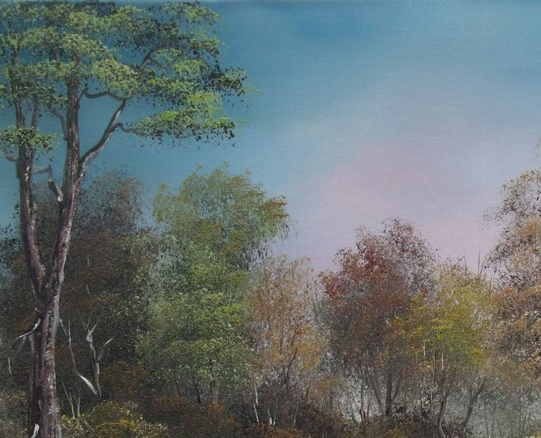 Original Impressionism Landscape Painting by Sead Pozegic