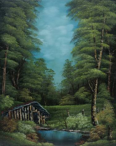 Original Realism Landscape Paintings by Sead Pozegic