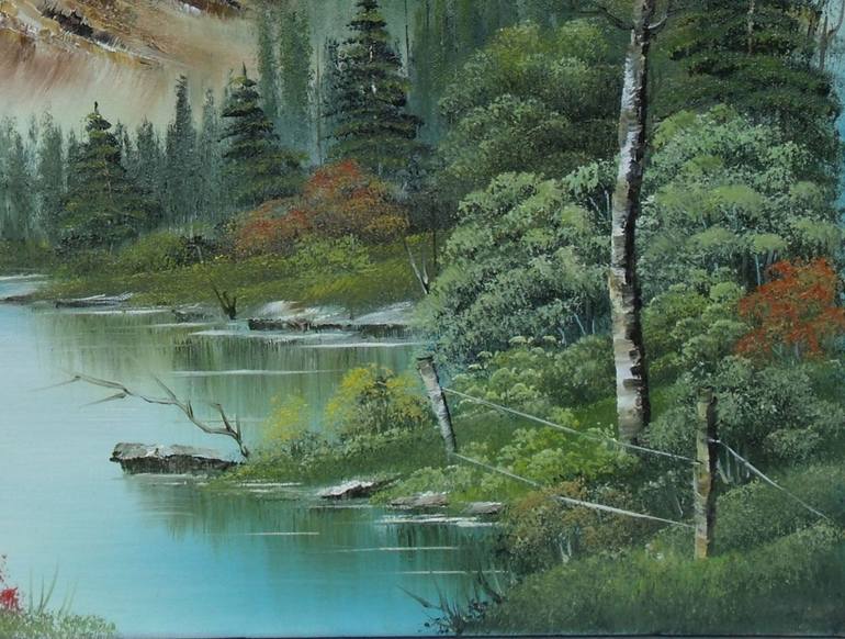 Original Landscape Painting by Sead Pozegic