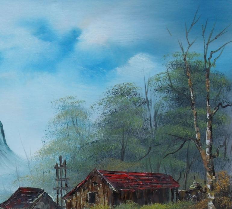 Original Landscape Painting by Sead Pozegic