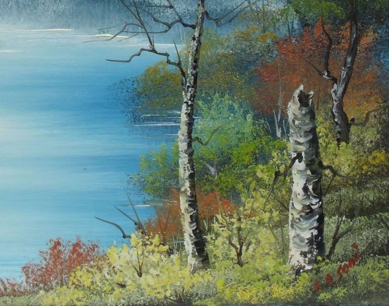 Original Landscape Painting by Sead Pozegic