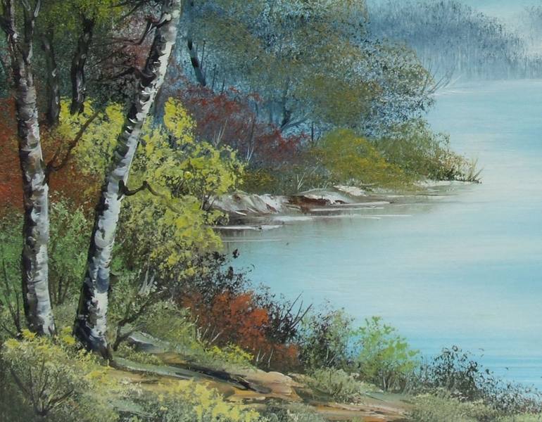 Original Landscape Painting by Sead Pozegic