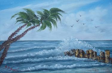 Original Seascape Paintings by Sead Pozegic
