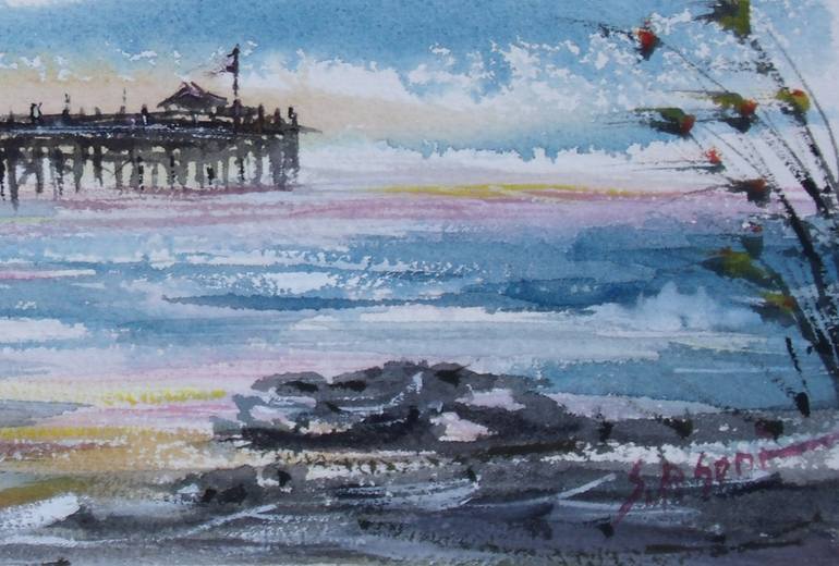 Original Seascape Painting by Sead Pozegic