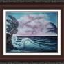 An Original Oil Painting made on special bleed proof paper measuring 14 in x 11 in (35.56 cm x 27.94 cm). Art image size: 13.50 in x 10.50 in (34.29 cm x 26.67 cm).
What you are buying is an ORIGINAL work of art. Year of creation 2019. Artist retains all copyrights.
A frame for this art piece is NOT INCLUDED. I included image with example of Framed Painting, so you can see how beautiful it would be on wall at your home or office.