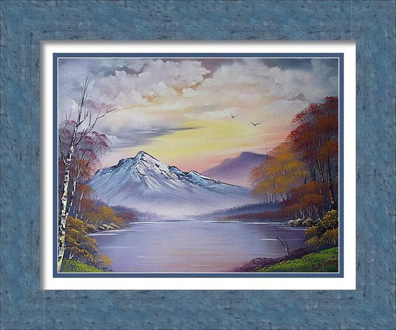 Original Impressionism Landscape Painting by Sead Pozegic