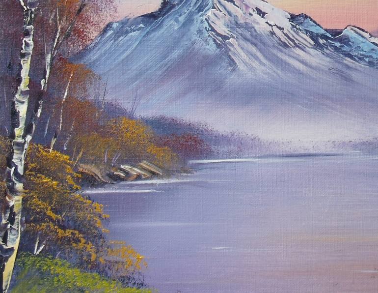 Original Impressionism Landscape Painting by Sead Pozegic