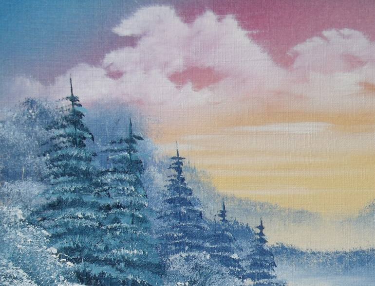 Original Impressionism Landscape Painting by Sead Pozegic