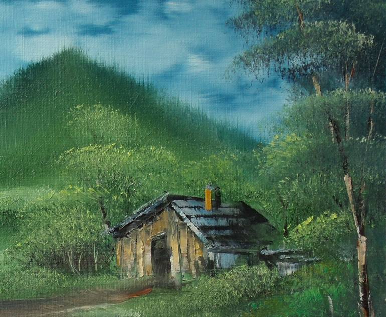 Original Impressionism Landscape Painting by Sead Pozegic