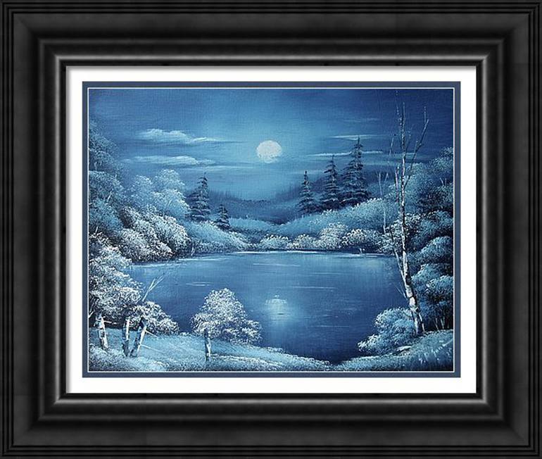 Original Impressionism Landscape Painting by Sead Pozegic