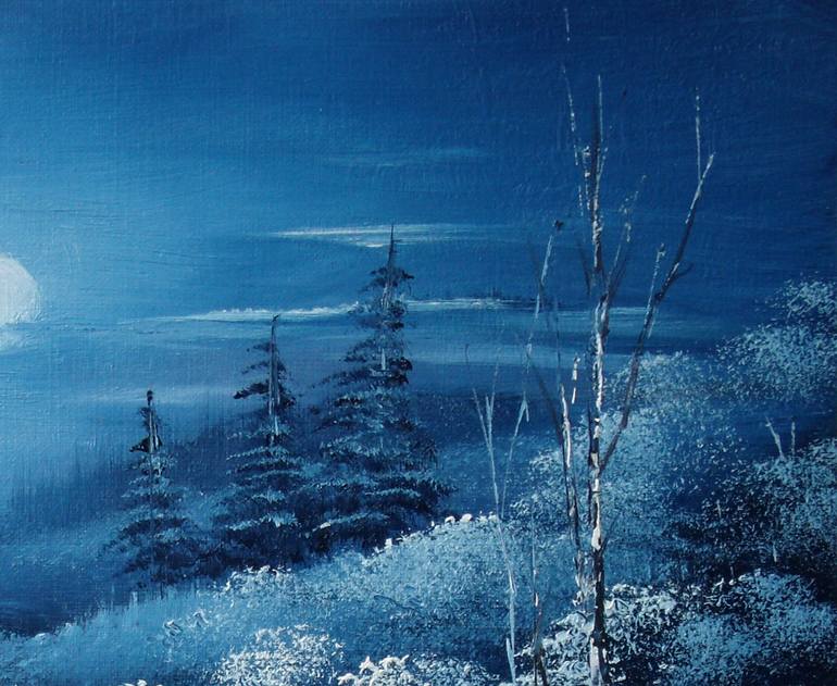 Original Impressionism Landscape Painting by Sead Pozegic