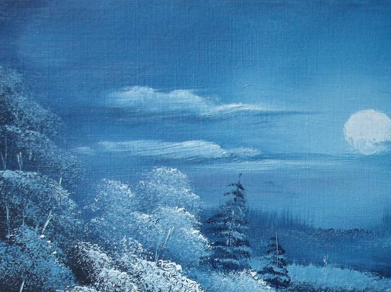 Original Impressionism Landscape Painting by Sead Pozegic