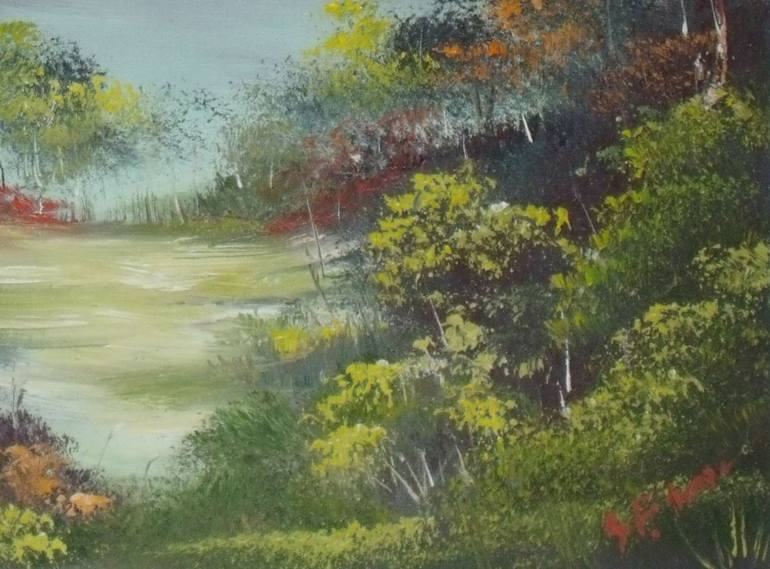 Original Landscape Painting by Sead Pozegic