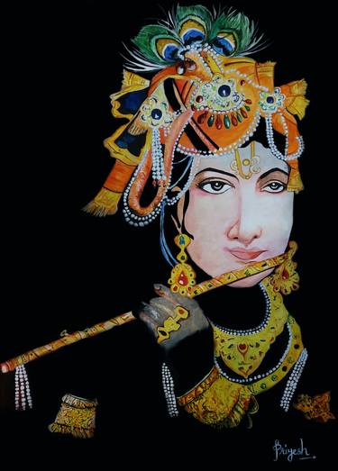 Original Portrait Paintings by Priyesh Soni