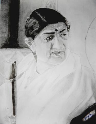 Original Portraiture Portrait Drawings by Priyesh Soni