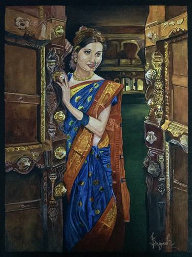 Original Portraiture Portrait Paintings by Priyesh Soni