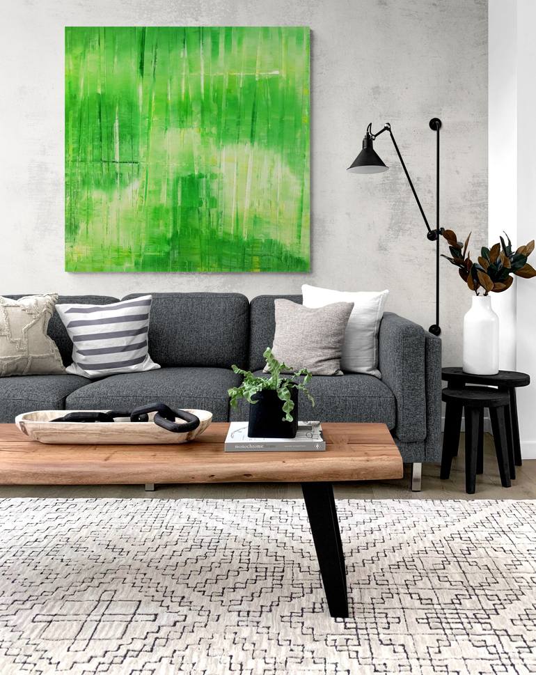 Original Abstract Expressionism Abstract Painting by Terry Dale Hufft