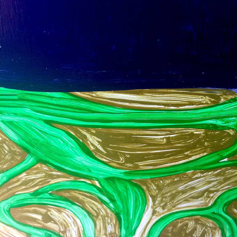 Original Conceptual Religion Painting by Zazulete Ynn