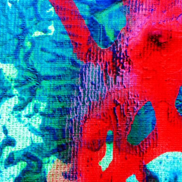 Original Abstract Expressionism Abstract Painting by Zazulete Ynn
