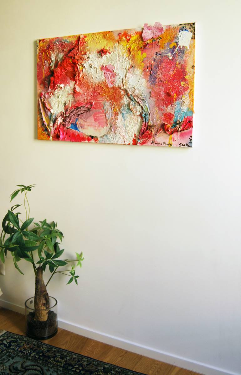 Original Abstract Painting by Marzia Fiume Garelli