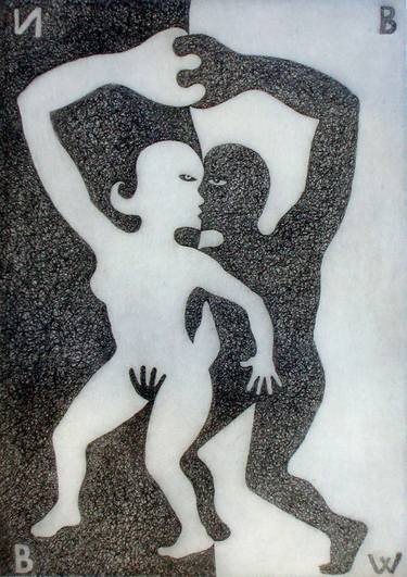 Original Erotic Printmaking by Gennaro Cicalese