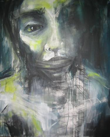 Print of Abstract Expressionism Portrait Paintings by Layla Xing