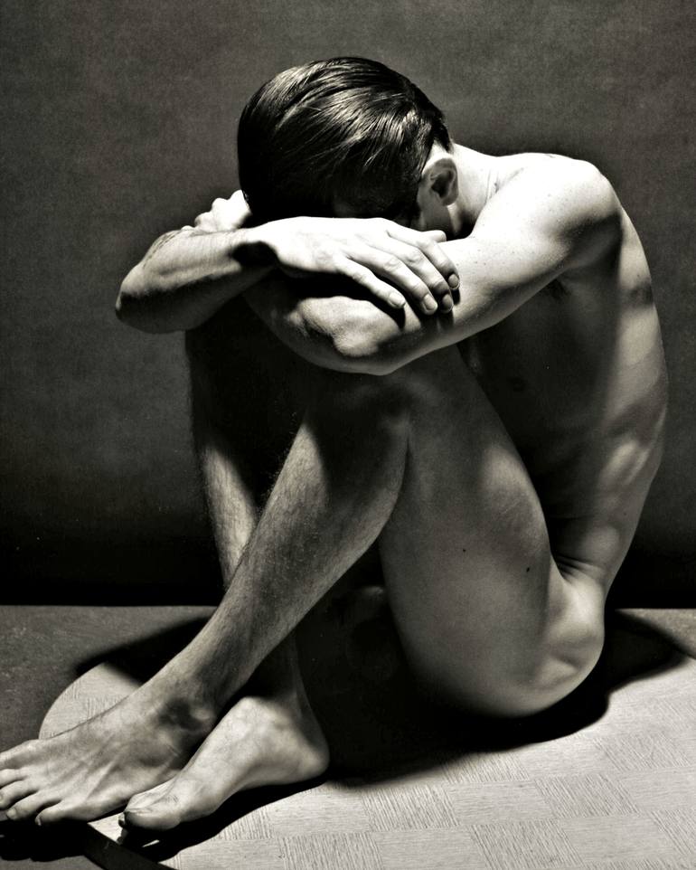 Nude Male A Self Portrait Washington Dc 1965 Photography By J Wayne