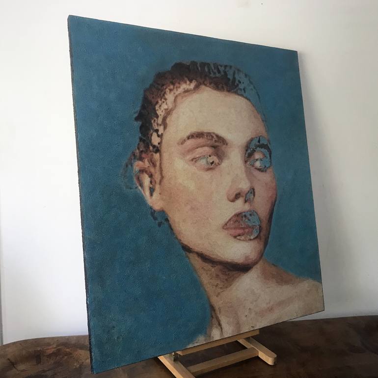 Original Portrait Painting by Scott Curtis