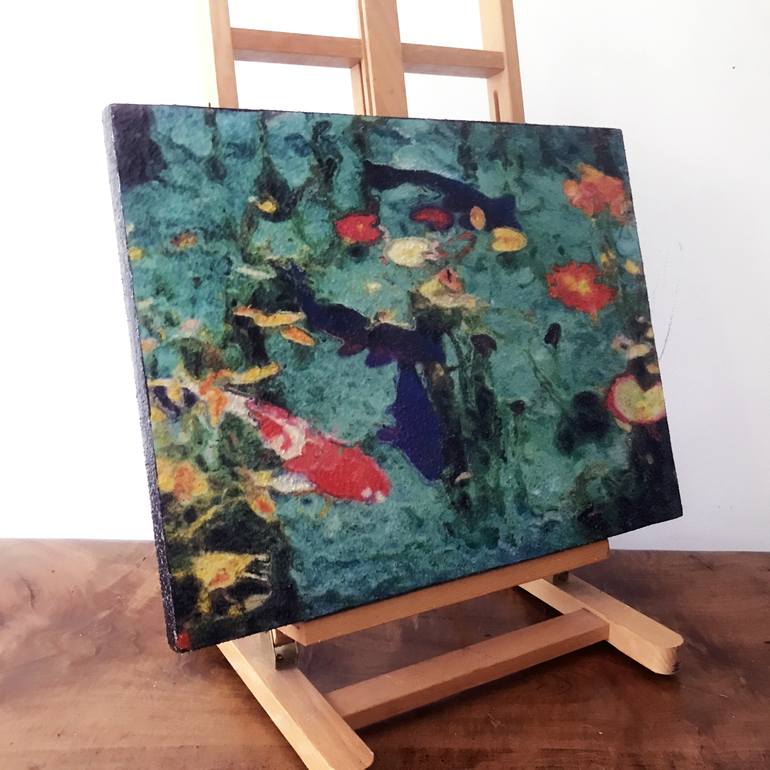 Original Expressionism Water Painting by Scott Curtis