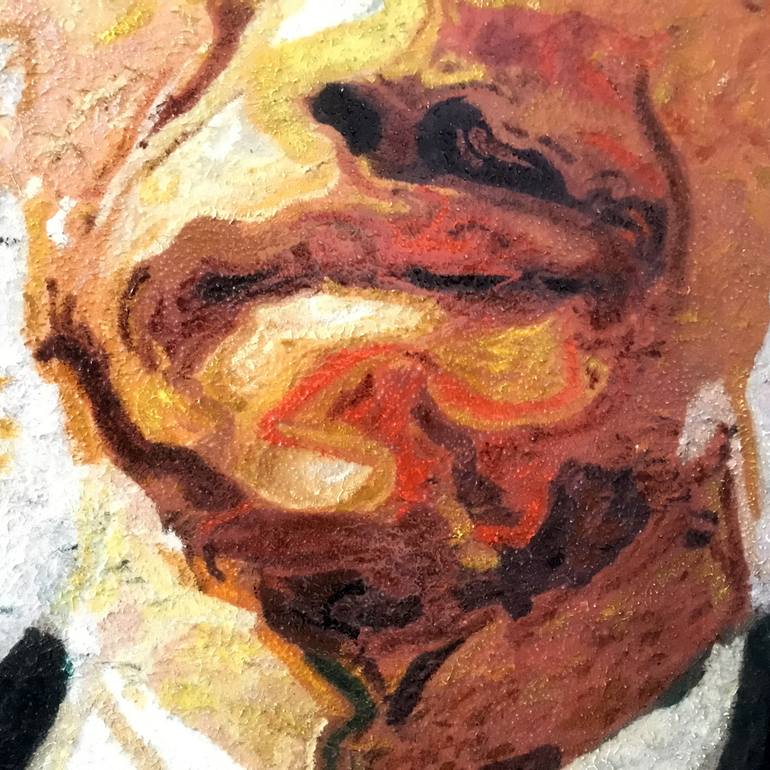 Original Expressionism Portrait Painting by Scott Curtis