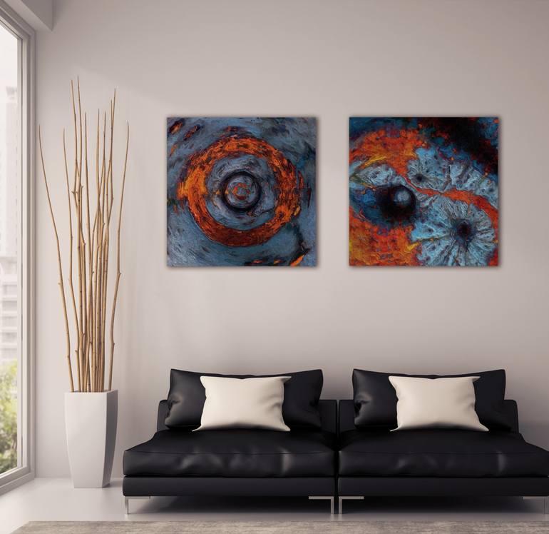 Original Abstract Painting by Scott Curtis