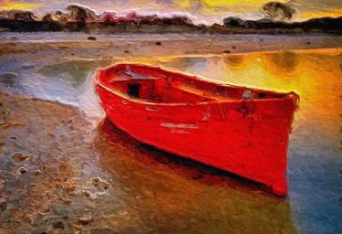Original Boat Paintings by Scott Curtis
