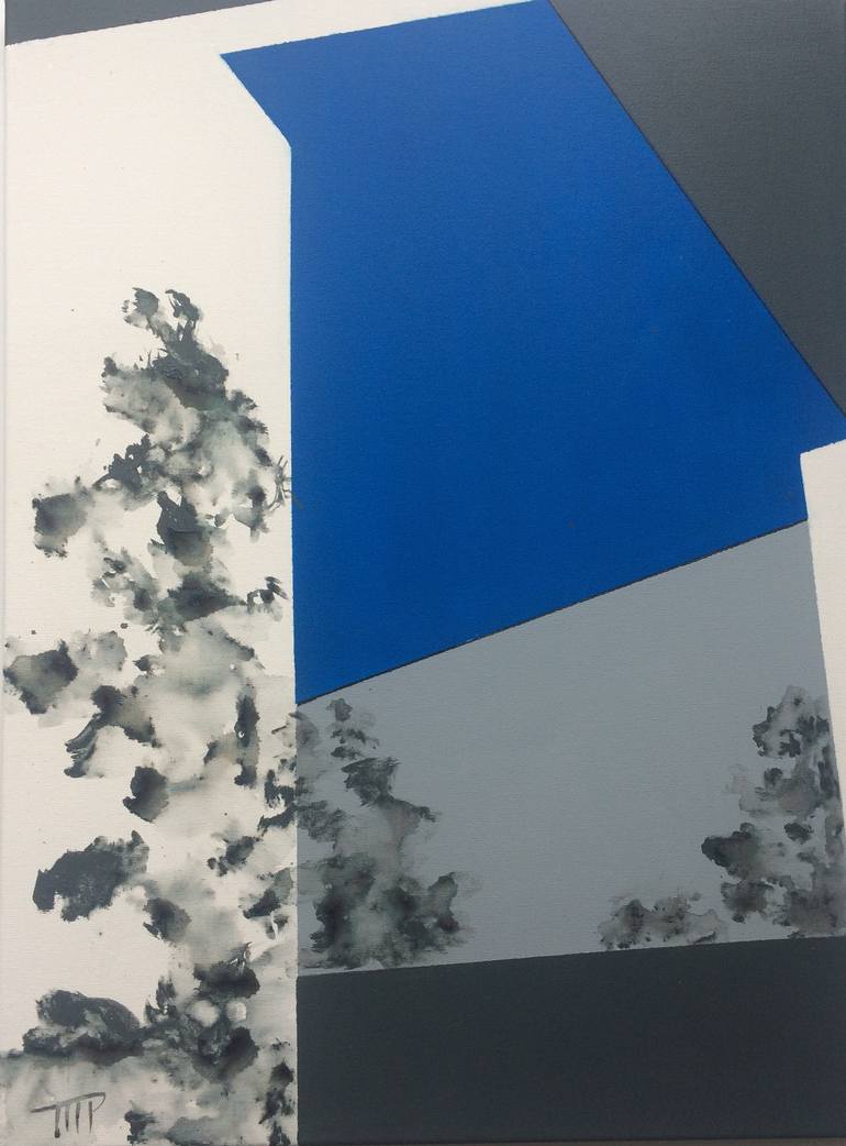 Original Abstract Expressionism Abstract Painting by Michele Paris